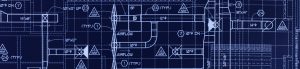 Picture of HVAC blueprints